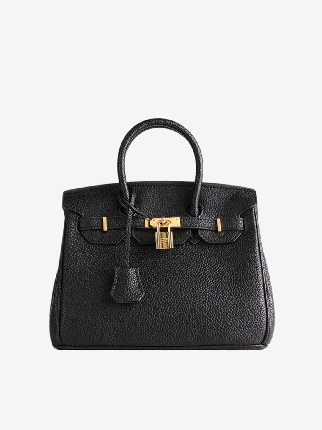 Harper | Iconic Leather Handbag-Handbags-Urban Devyne-Black-Urban Devyne