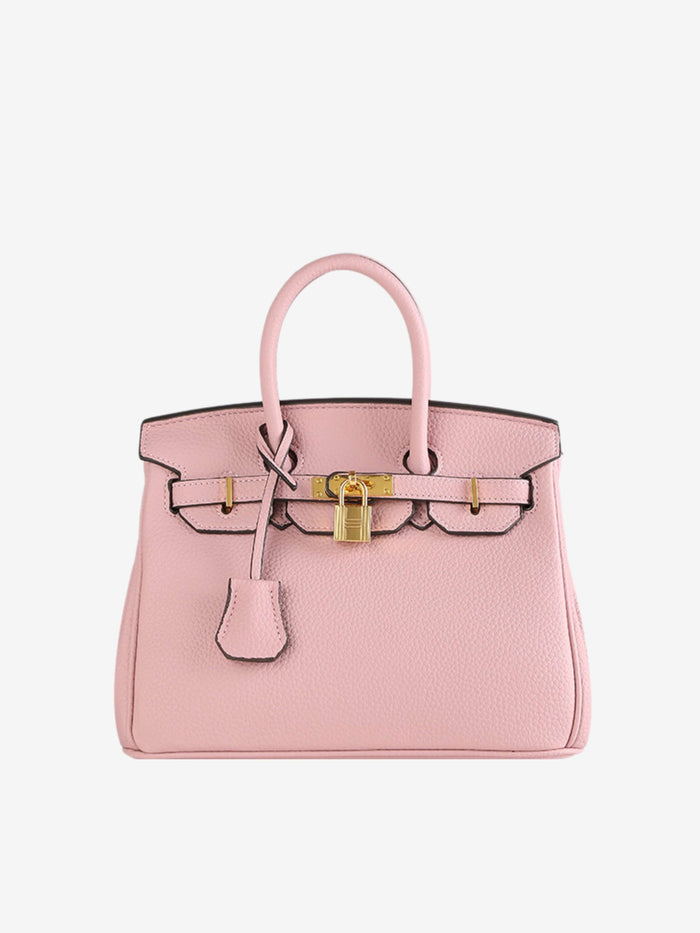 Harper | Iconic Leather Handbag-Handbags-Urban Devyne-Salmon Pink-Urban Devyne