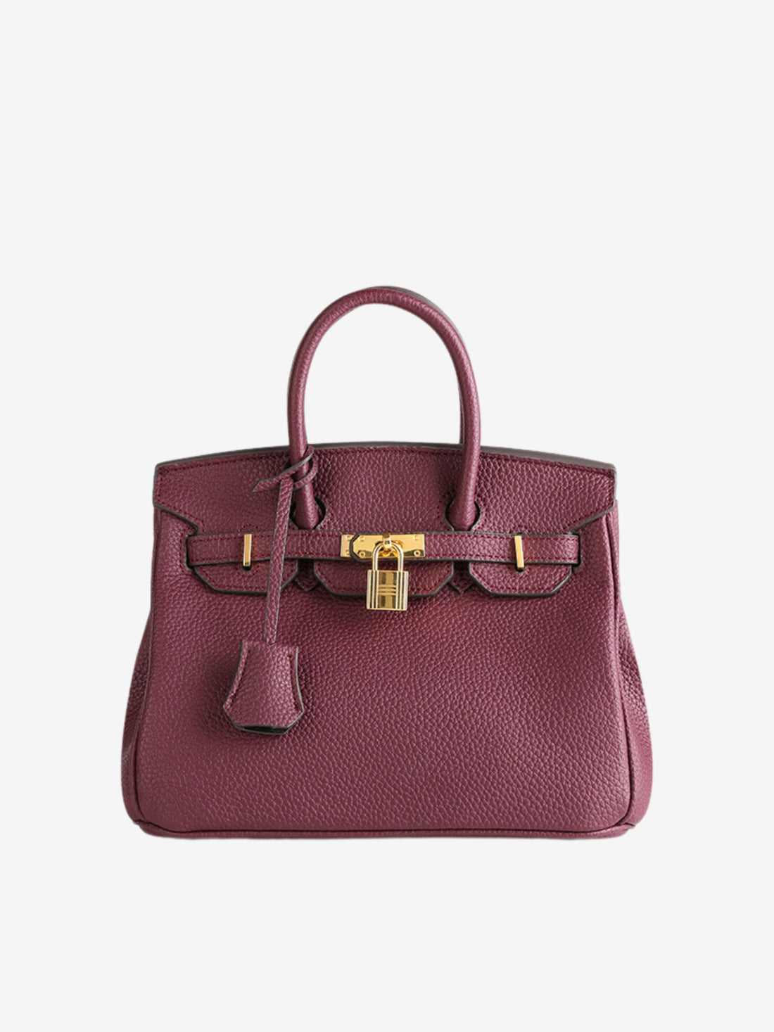 Harper | Iconic Leather Handbag-Handbags-Urban Devyne-Purple-Urban Devyne