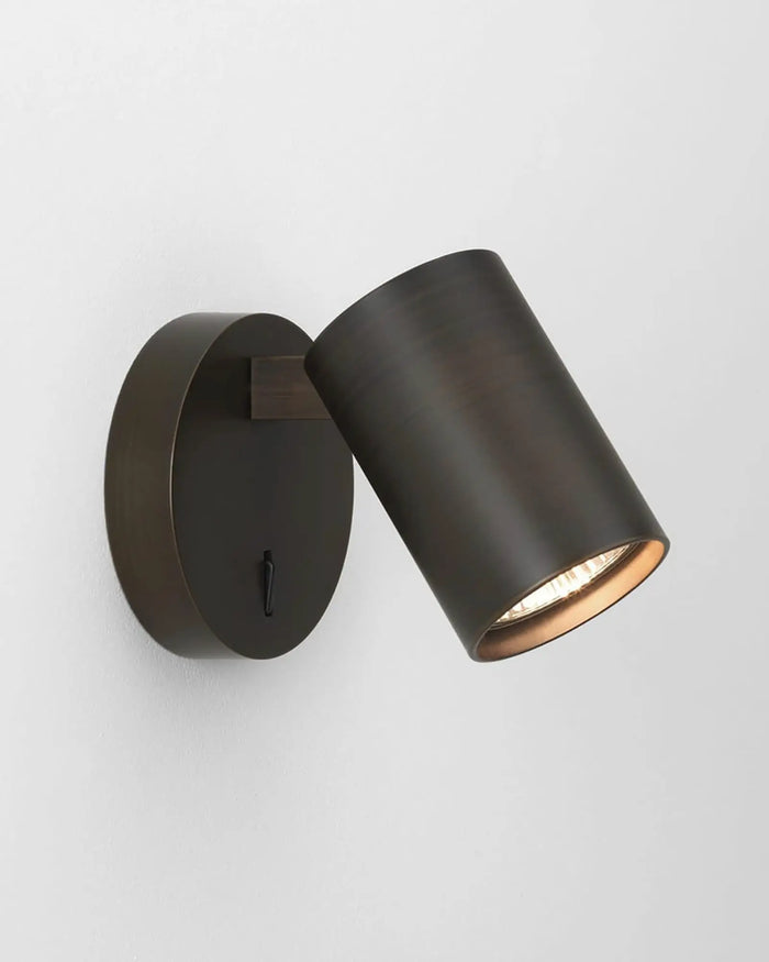 Adjustable Single Switched Wall Light