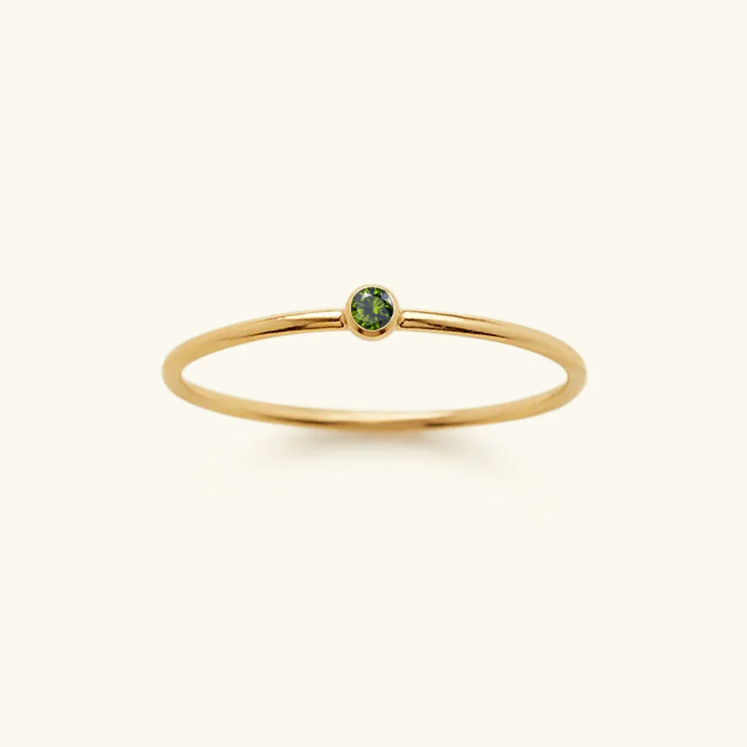 Birthstone Stacker Ring