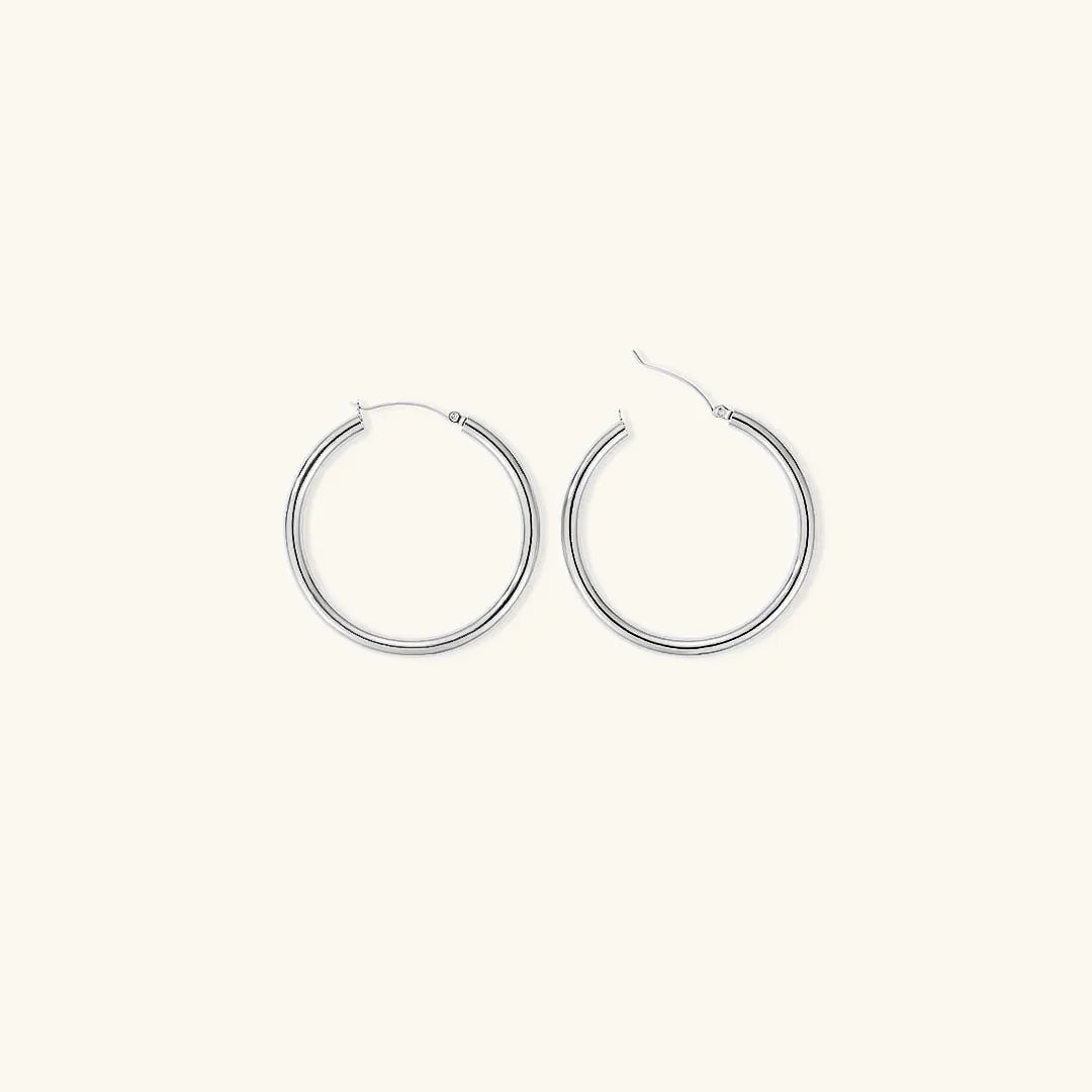 Round Broad Hoops