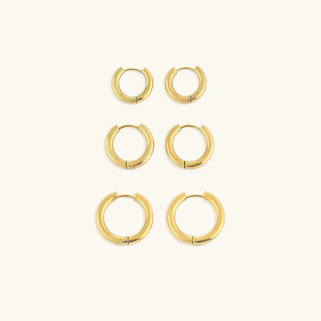 Round Classic Hoops