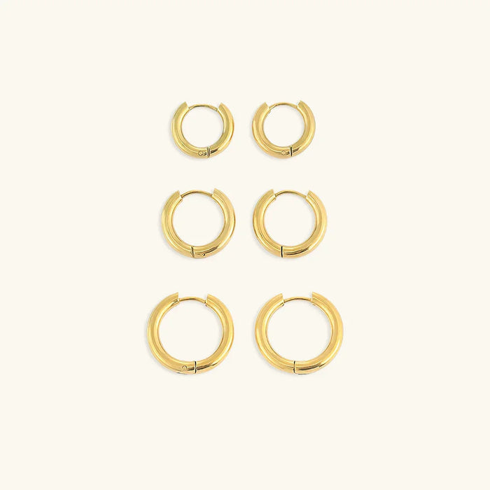 Round Classic Hoops
