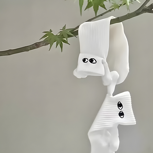 3D Cartoon Christmas Stockings Cozy Funny Winter Novelty Gift