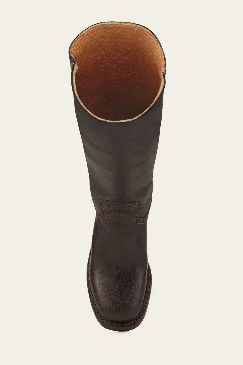 Knee High Black Leather Boots for Women with Block Heel – Timeless and Durable Design-Boots-Urban Devyne-Urban Devyne