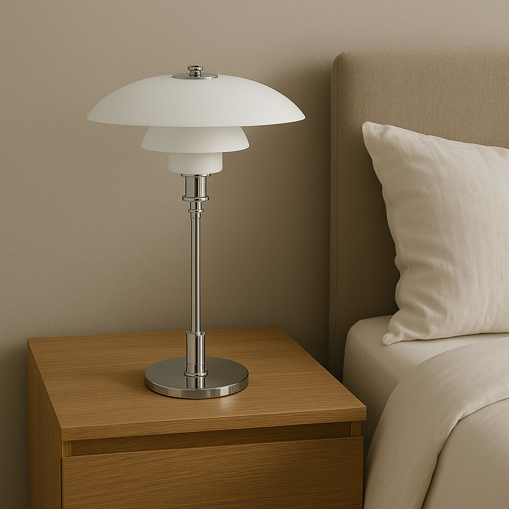 Table Lamp with Elegant Danish-inspired Design