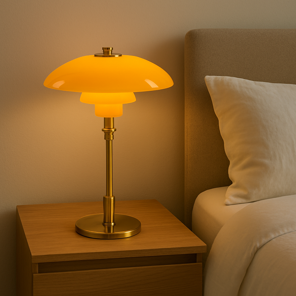 Table Lamp with Elegant Danish-inspired Design