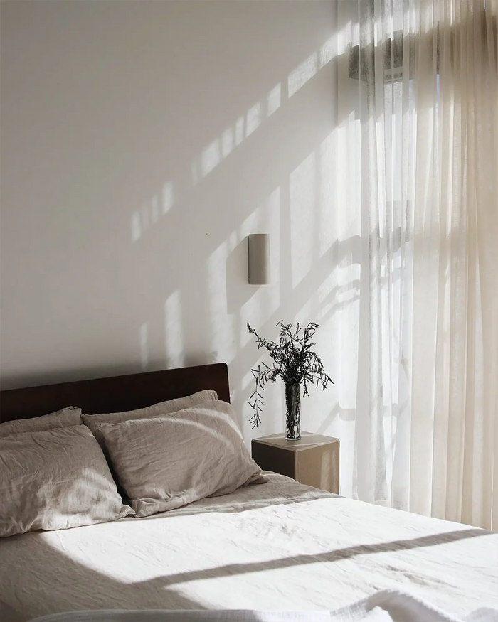Ceramic Cylindrical Up & Down Wall Light