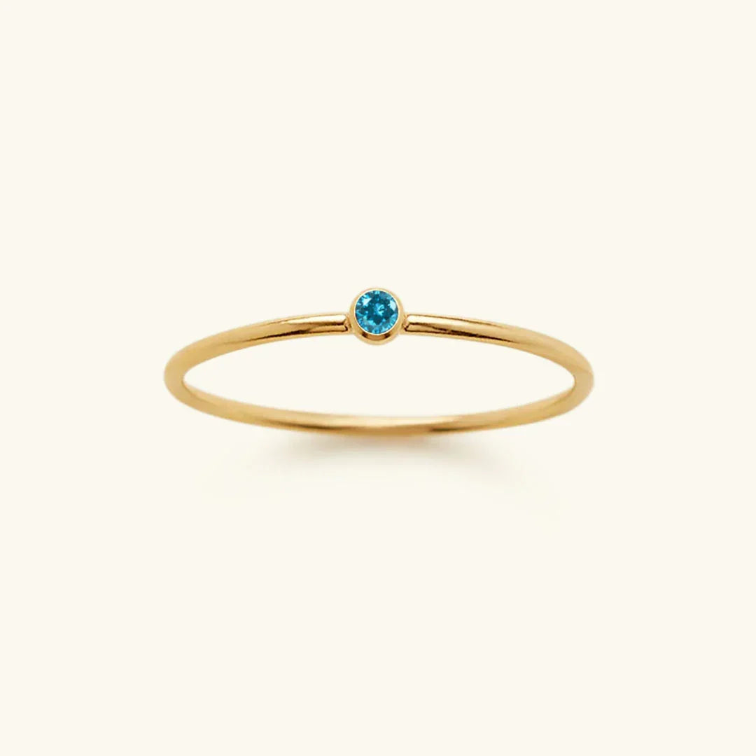 Birthstone Stacker Ring