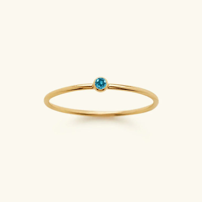 Birthstone Stacker Ring