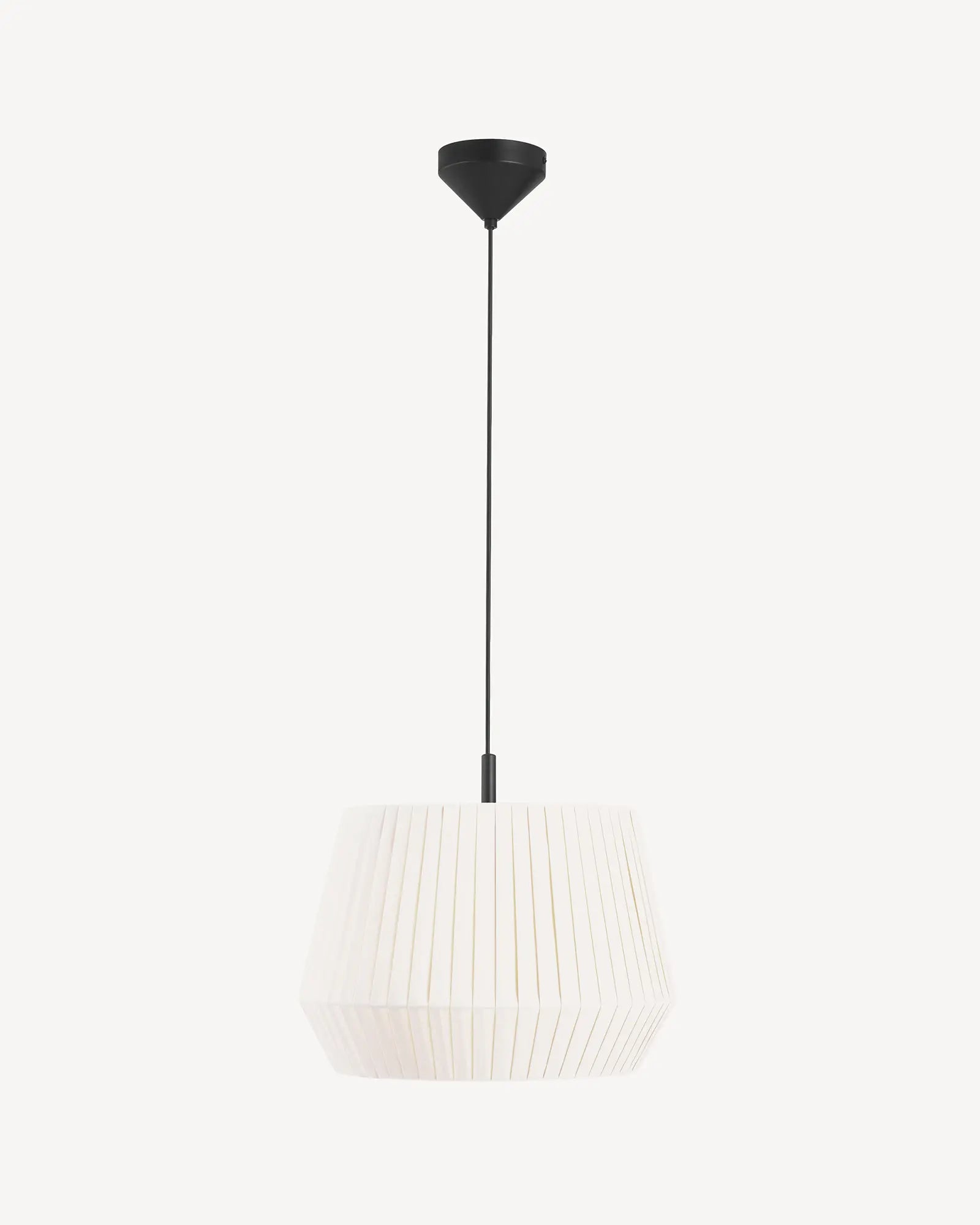 Pleated Fabric Pendant Light