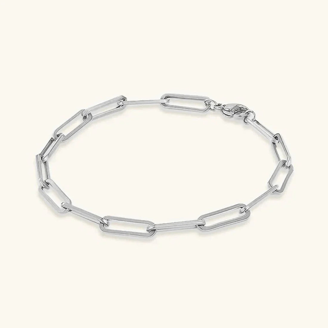 Gold Paperclip Bracelet
