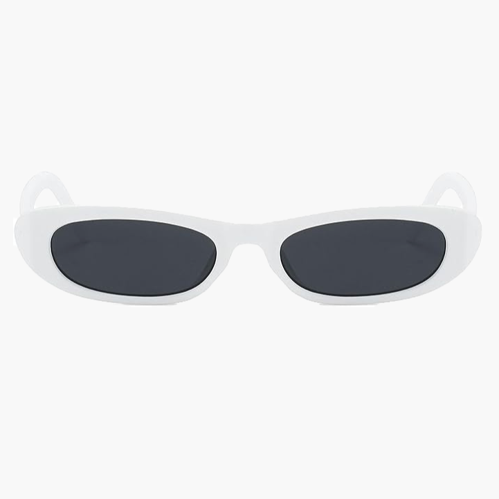 Selia | Oval Cat-Eye Sunglasses-Sunglasses-Urban Devyne-White-Urban Devyne