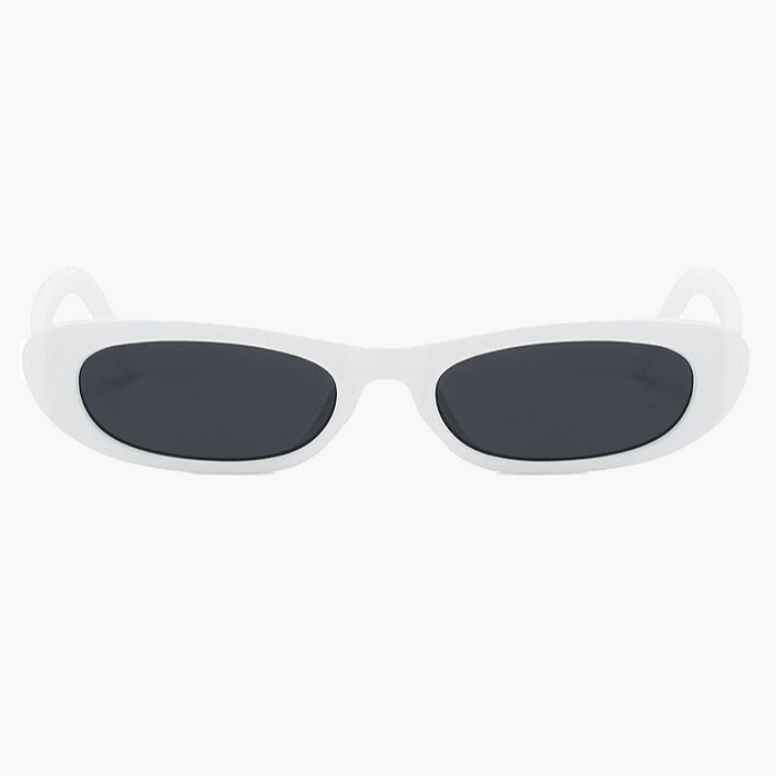 Selia | Oval Cat-Eye Sunglasses-Sunglasses-Urban Devyne-White-Urban Devyne