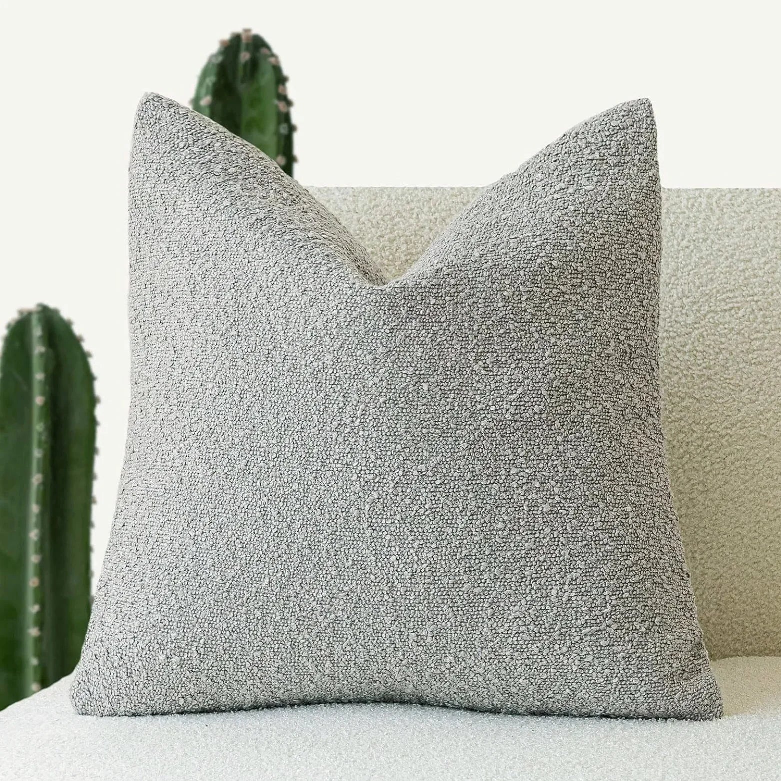 Premium Boucle Fabric Decorative Cushion Cover