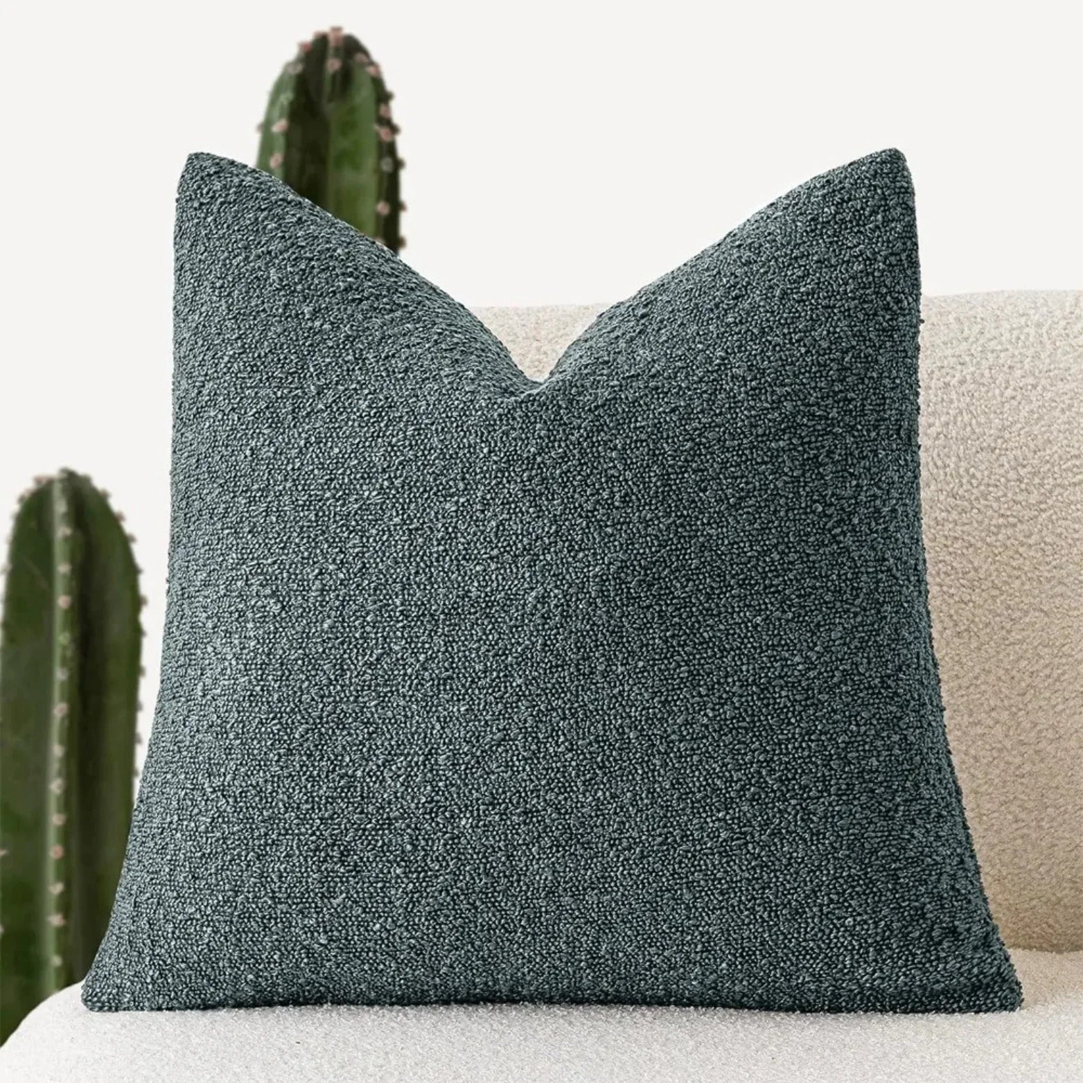 Premium Boucle Fabric Decorative Cushion Cover