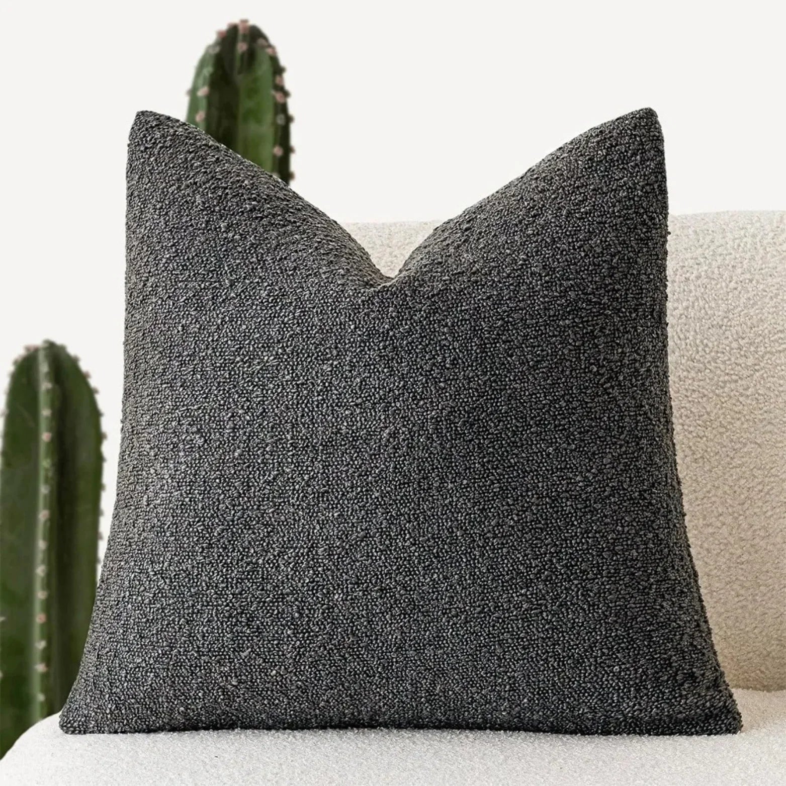 Premium Boucle Fabric Decorative Cushion Cover