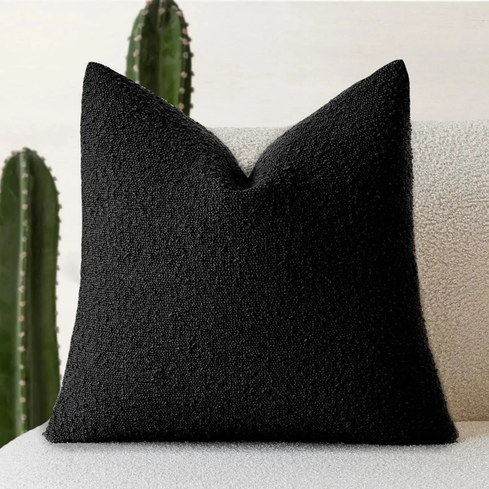Premium Boucle Fabric Decorative Cushion Cover