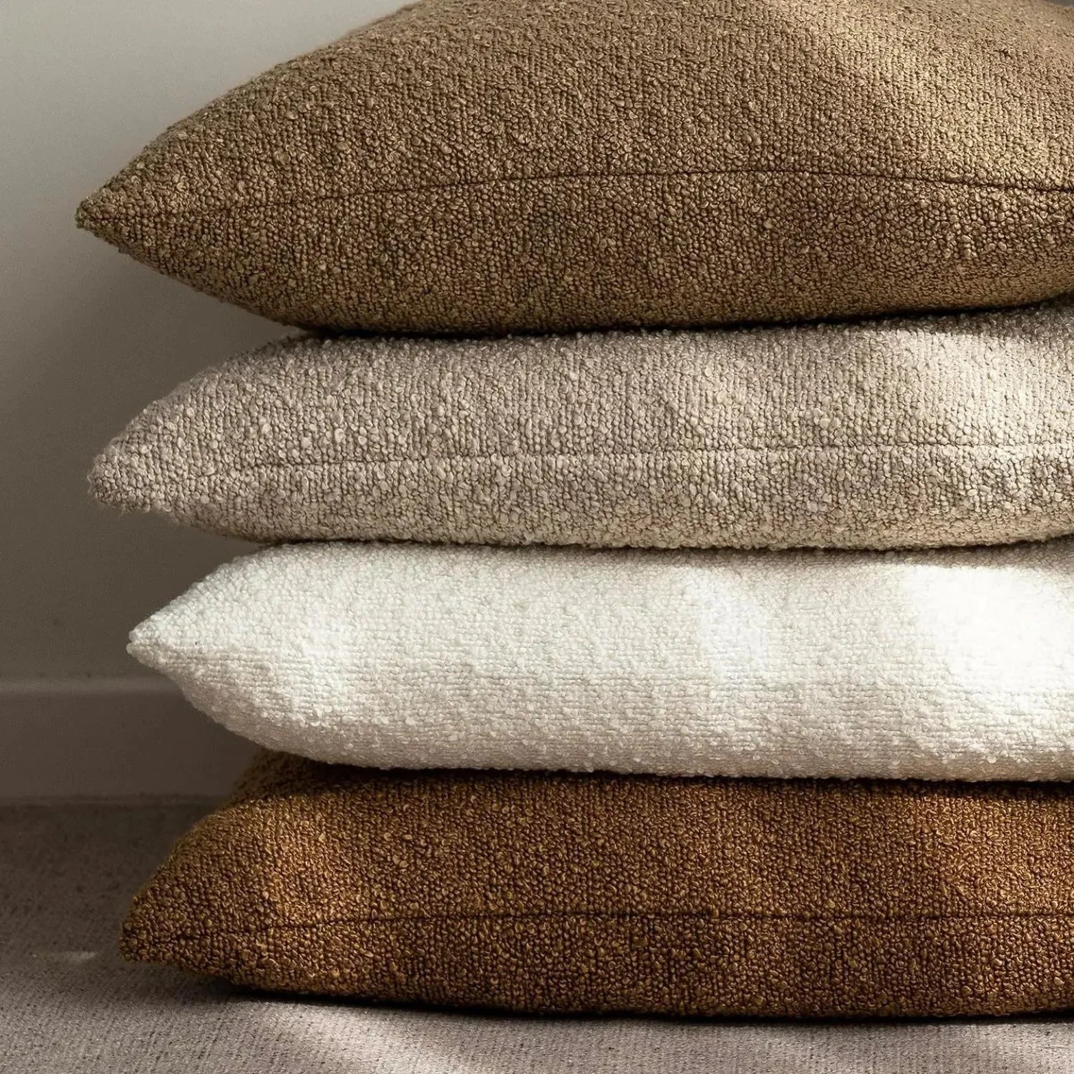 Premium Boucle Fabric Decorative Cushion Cover