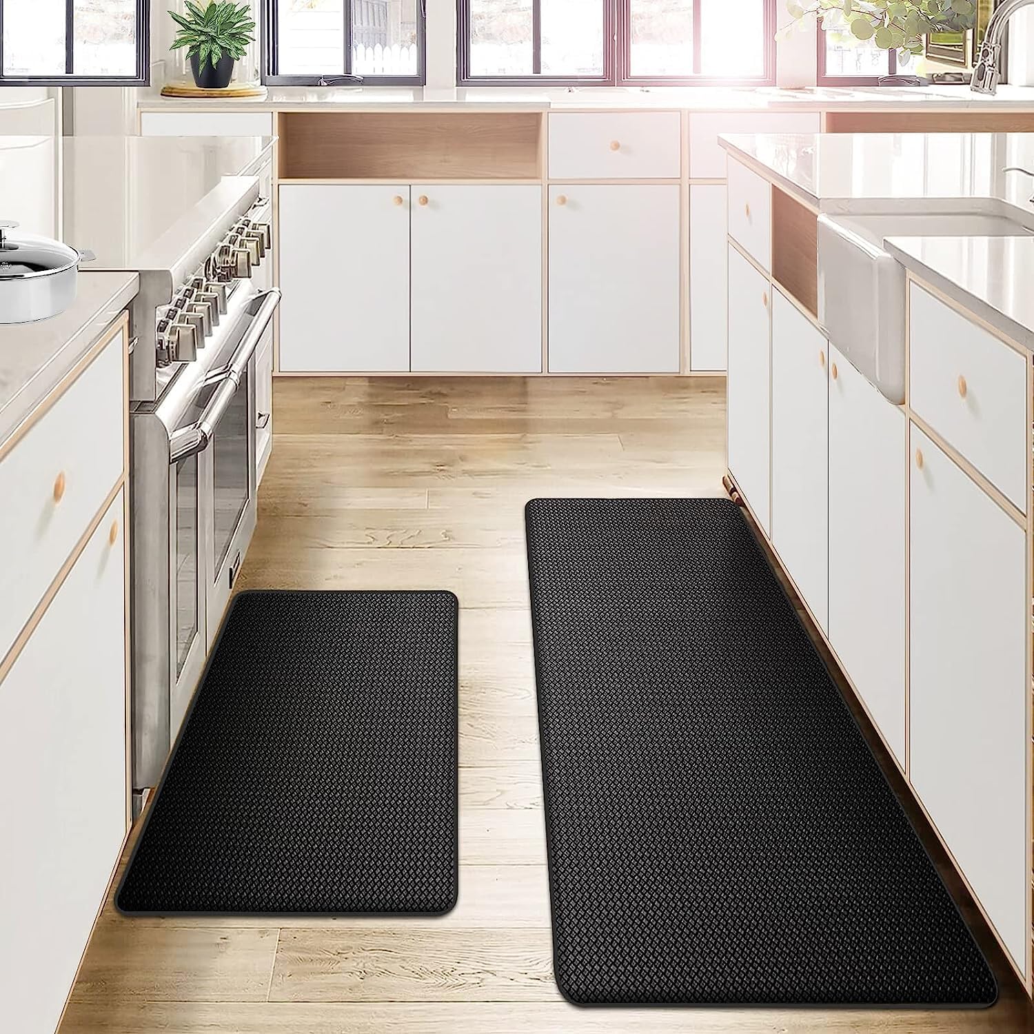 Ergonomic Non-Slip Kitchen Floor Rug for Comfort Support