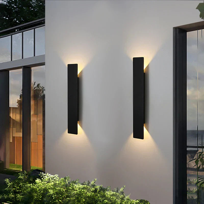 Matte Waterproof Architectural LED Linear Wall Light