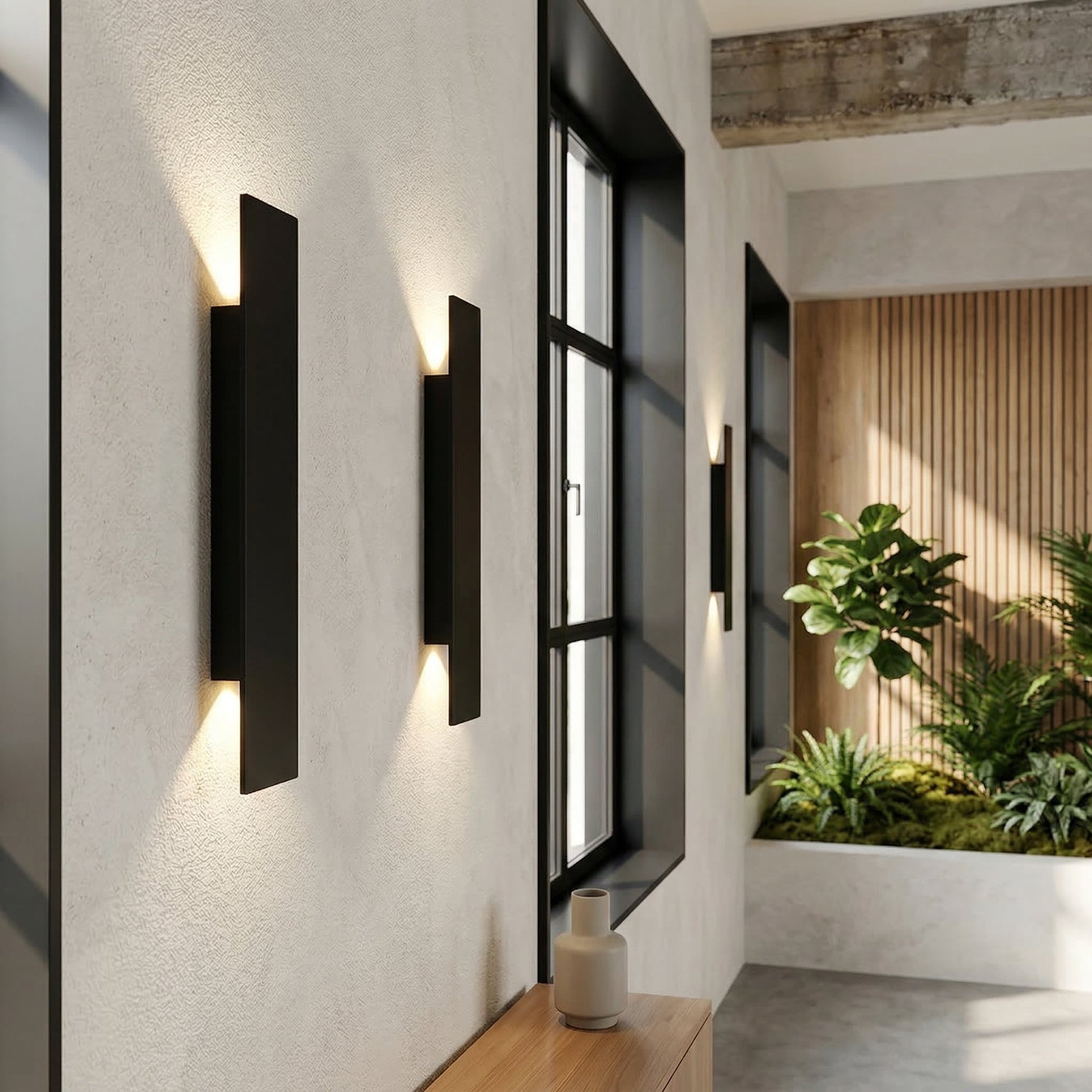 Matte Waterproof Architectural LED Linear Wall Light