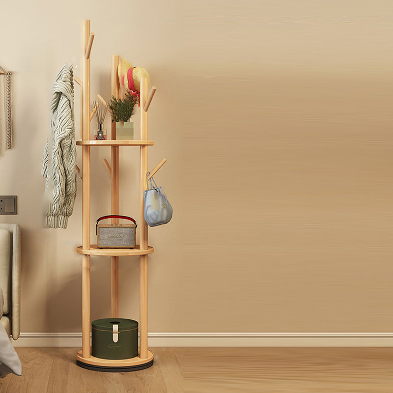 Stylish Modern Timber Coat Rack