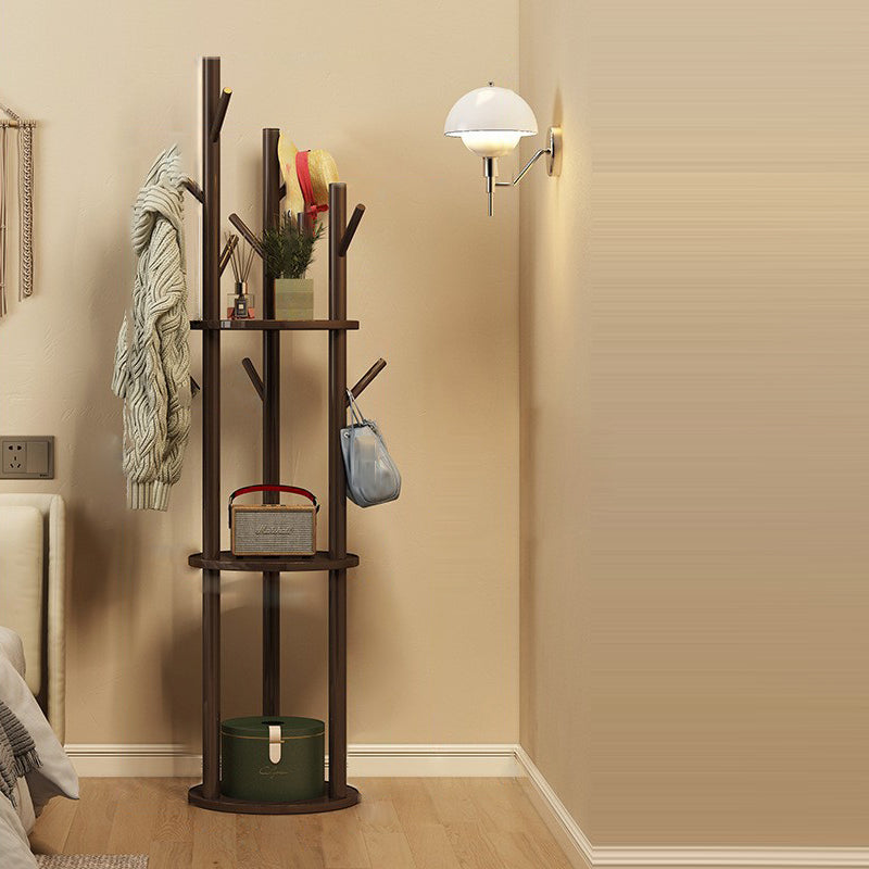 Stylish Modern Timber Coat Rack