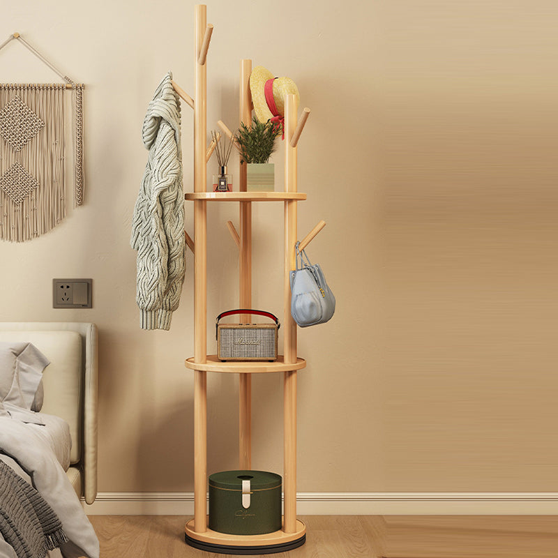 Stylish Modern Timber Coat Rack
