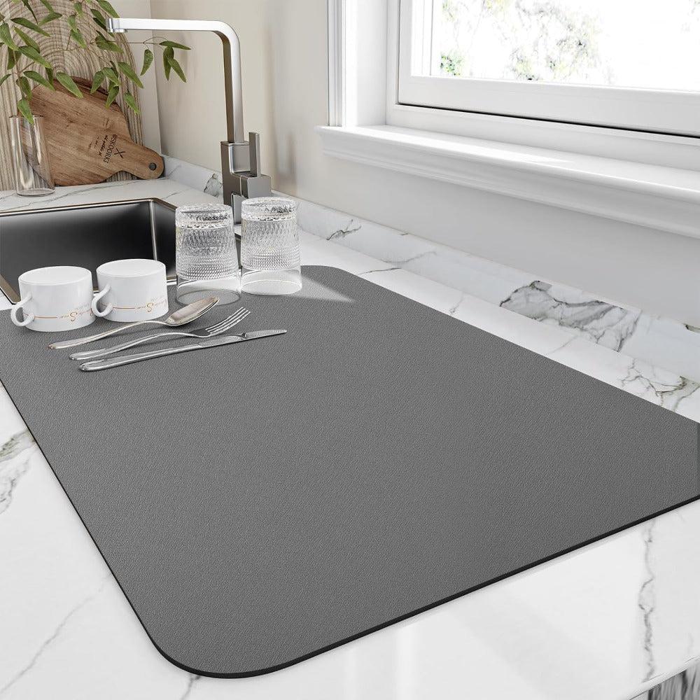Super Absorbent Quick Dish Drying Kitchen Mat