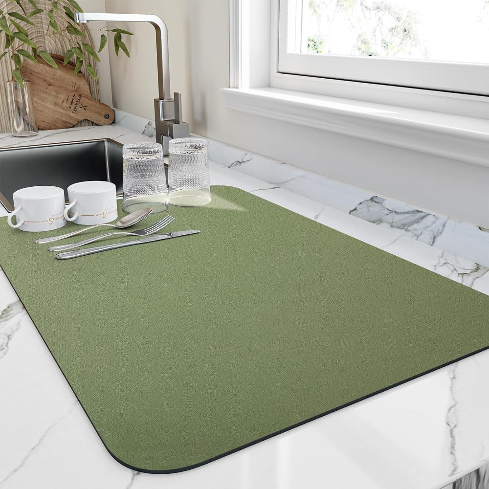 Super Absorbent Quick Dish Drying Kitchen Mat
