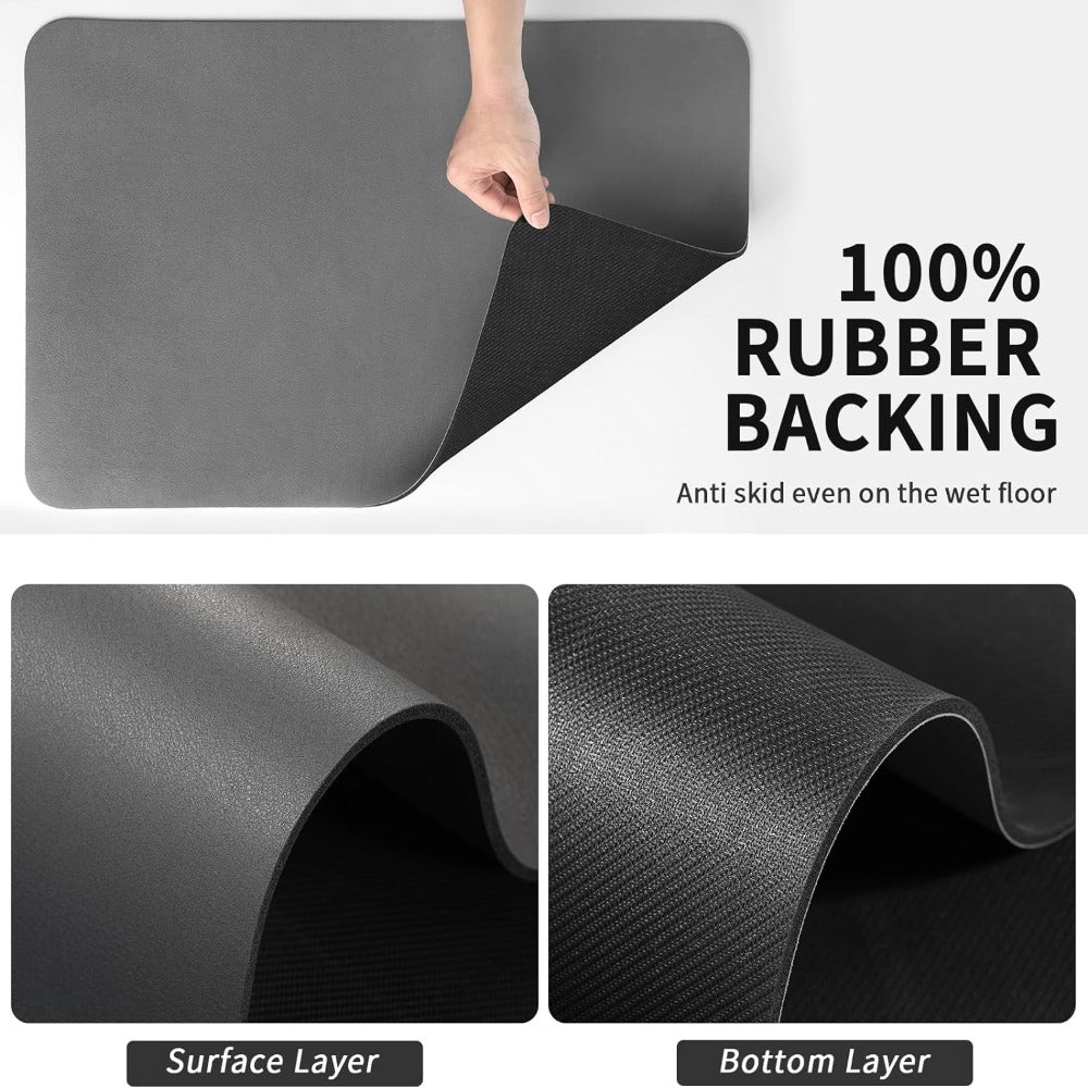 Super Absorbent Quick Dish Drying Kitchen Mat