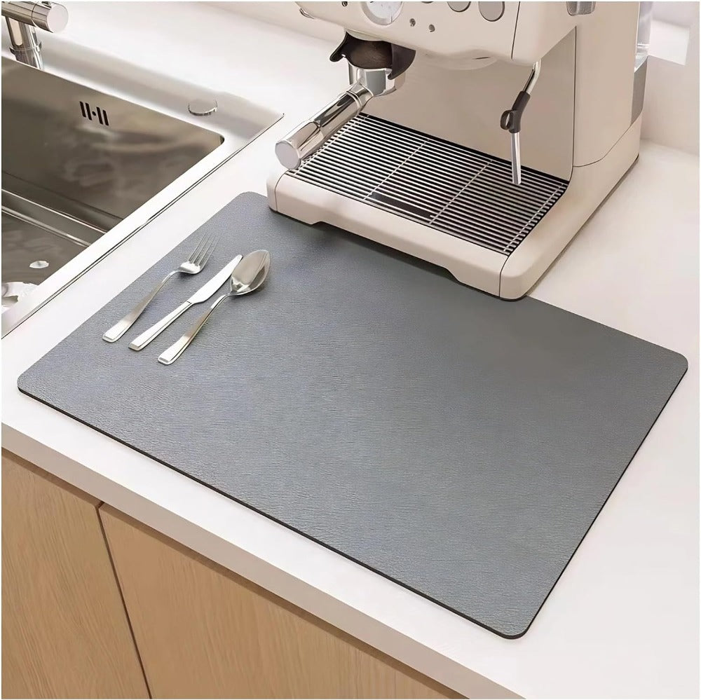 Super Absorbent Quick Dish Drying Kitchen Mat