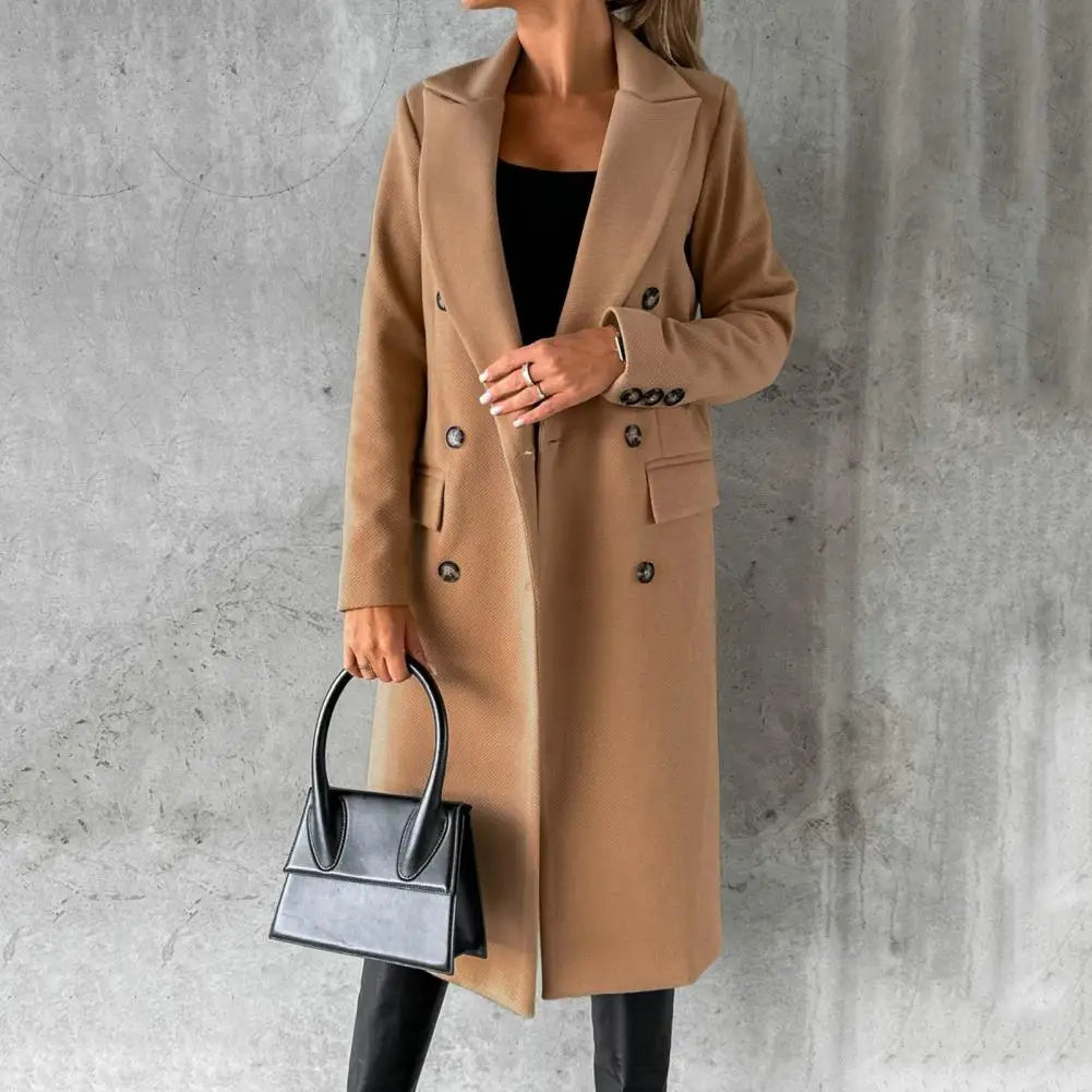 Long Trench Coat for Women with Timeless Comfort and Elegant Style