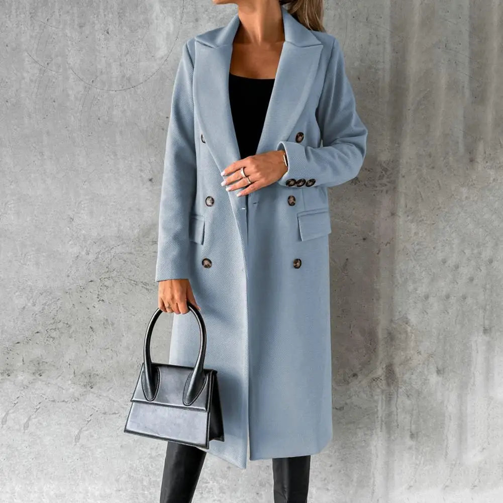 Long Trench Coat for Women with Timeless Comfort and Elegant Style