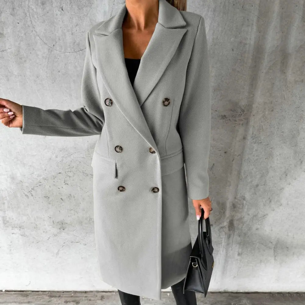 Long Trench Coat for Women with Timeless Comfort and Elegant Style
