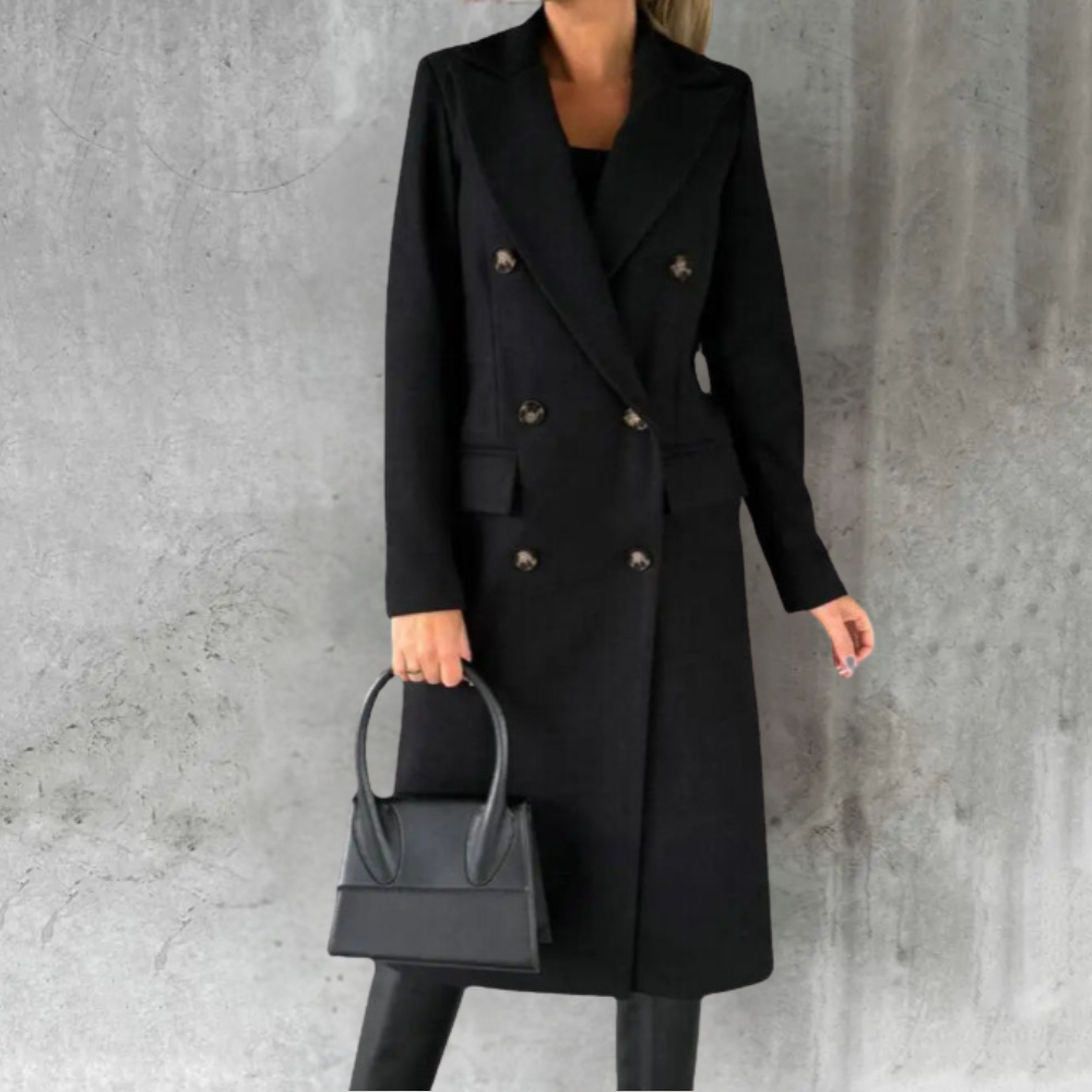 Long Trench Coat for Women with Timeless Comfort and Elegant Style