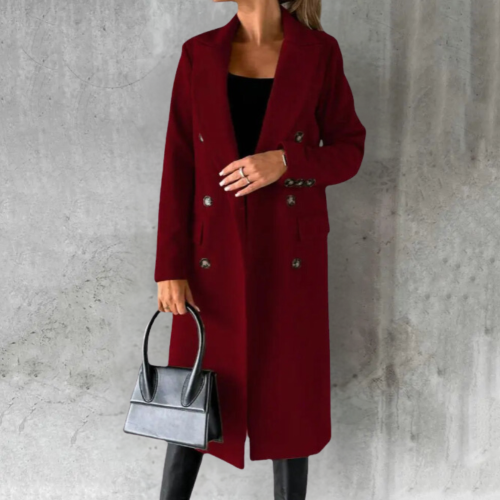Long Trench Coat for Women with Timeless Comfort and Elegant Style