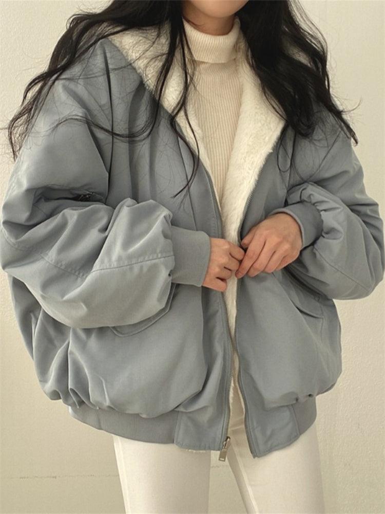 Oversized Winter Jacket in Warm Design for Ultimate Comfort and Style