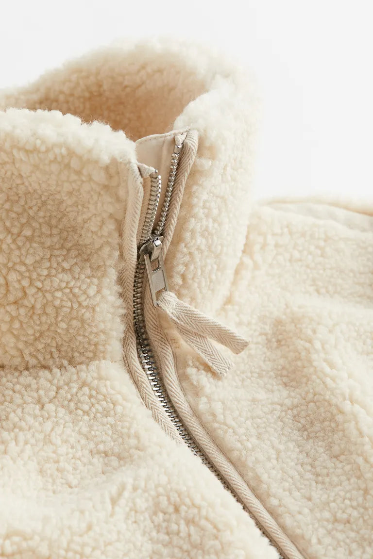 Cozy Jacket with Relaxed Oversized Fit for Women