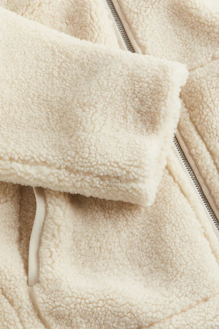 Cozy Jacket with Relaxed Oversized Fit for Women