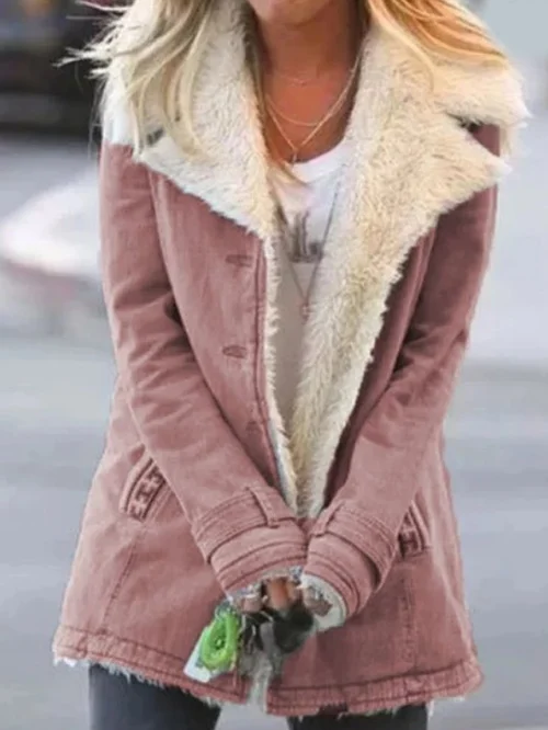 Warm Winter Coat in Chic and Cozy Design