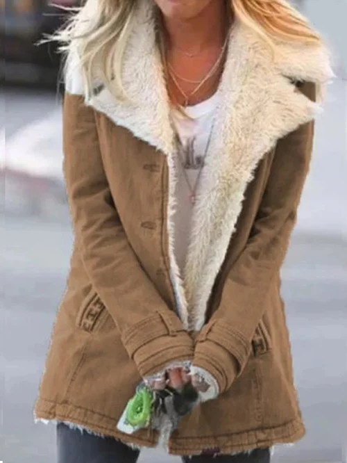 Warm Winter Coat in Chic and Cozy Design