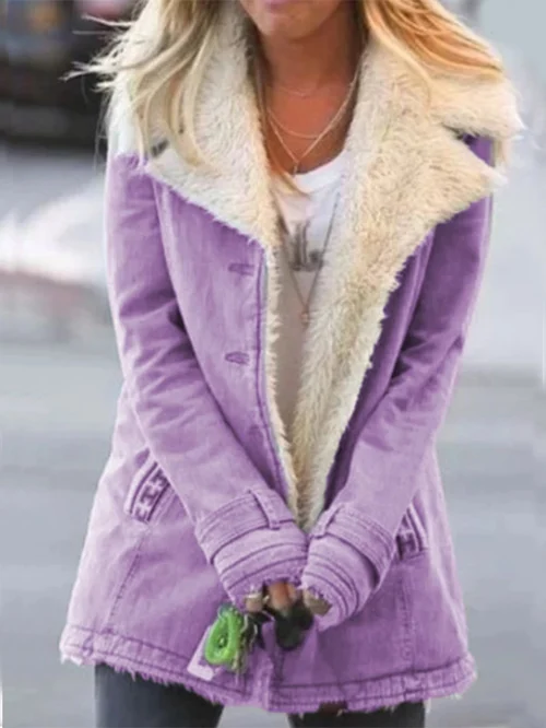 Warm Winter Coat in Chic and Cozy Design