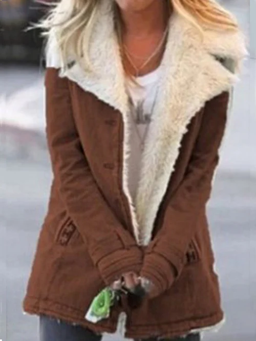 Warm Winter Coat in Chic and Cozy Design
