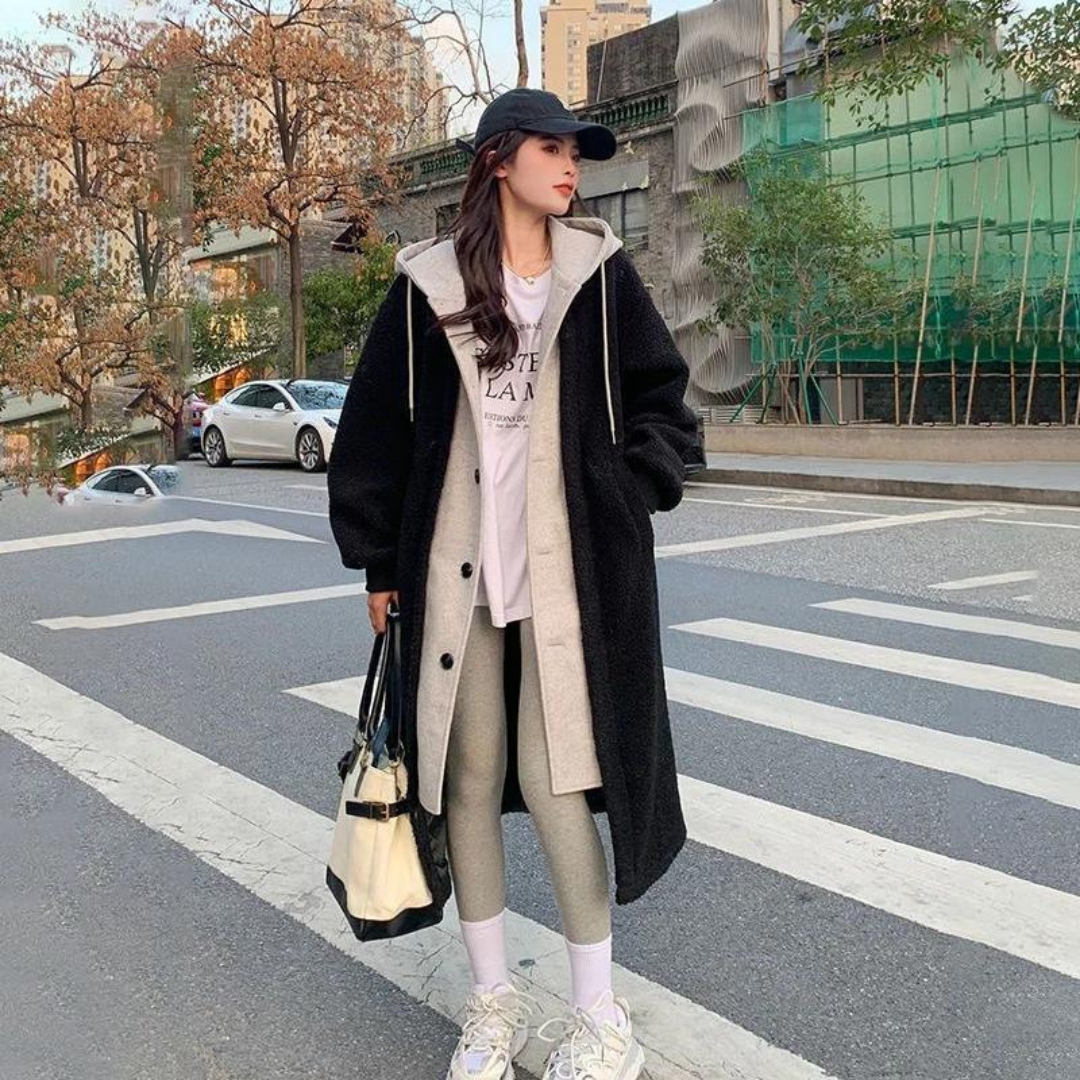 Long Hooded Winter Jacket for Women