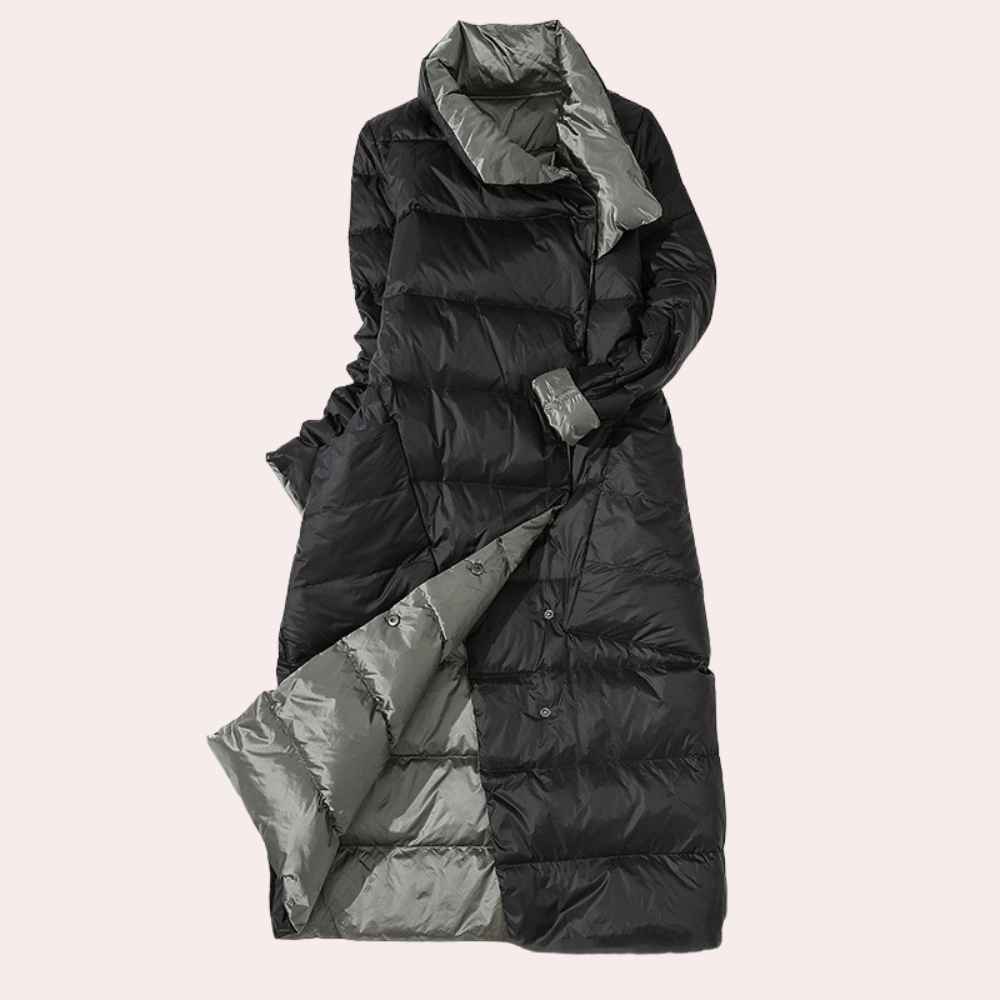 Elegant Padded Winter Puffer Jacket for Women