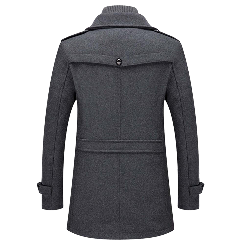 Classic Warm Winter Coat for Men with Fashionable Look