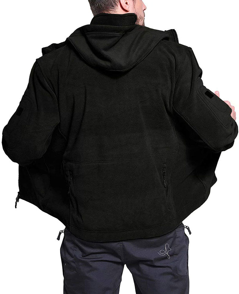 Comfortable Windproof Fleece Jacket for Cold Weather